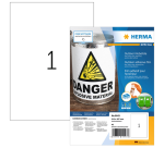 Film adhésif extérieur HERMA 9543 210x297mm polyester 40 pièces