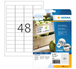 Etiket HERMA Power 10902 45.7x21.2mm wit 1200 stuks