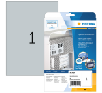 Etiket HERMA 4224 210x297mm weerbestendig zilver 25 stuks