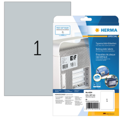 Étiquette HERMA 4224 210x297mm argent 25pcs