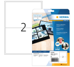 HERMA Labels 4915 199.6x143.5mm glossy white 50 pieces