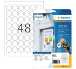 Etiquette HERMA 4571 ronde 30mm film blanc 960 pièces