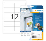 Etiket HERMA 4574 97x42.3mm folie wit 240 stuks