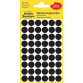 Etiquette Avery Zweckform 3140 rond 12mm noir 270 pcs