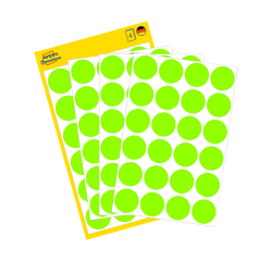 DE_ETIQ RONDE D18MM 96P VERT CL