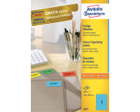 Etiquette Avery Zweckform 3471 210x297mm A4 bleu 100 pièces
