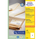 Etiquette Avery LR3478 210x297mm A4 recyclé blanc 100 pièces
