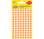 Etiquette Avery 3178 ronde 8mm orange 416 étiquettes