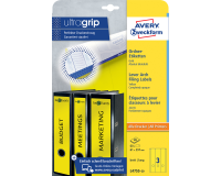 Etiquette pour dos de classeur