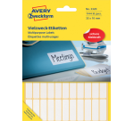Etiquette Avery Zweckform 3320 32x10mm blanc 1144 pièces