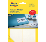 Multi-purpose label 80 x 54 mm white - Pack of 112