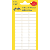 Multi-purpose label 20 x 8 mm white - Pack of 234