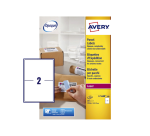 Etiket Avery L7168B-100 199.6x143.5mm blockout 200 etiketten