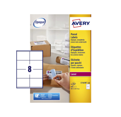 Etiket Avery L7165B-100 99.1x67.7mm blockout 800stuks
