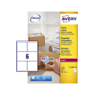 Avery L7166B Label 99.1x93.1mm Opaque 600 pieces
