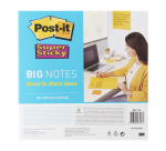 Scrum Big Notes Post-it Super Sticky BN11-EUU 279x279mm jaune 30 feuilles