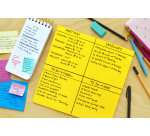 Scrum Big Notes Post-it Super Sticky BN11-EUU 279x279mm jaune 30 feuilles