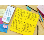 Scrum Big Notes Post-it Super Sticky BN11-EUU 279x279mm jaune 30 feuilles