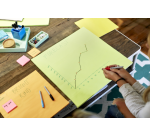 Scrum Big Notes Post-it Super Sticky BN11-EUU 279x279mm jaune 30 feuilles