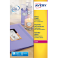 Etiquette Avery L7767-40 210x297mm A4 brillante 40 pièces