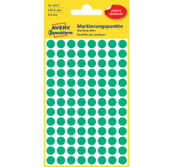 EN_ETIQ RONDE D8MM VERT 416P