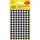 Etiquette Avery Zweckform 3009 rond 8mm noir 416 pcs