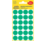 Avery Label 3006 round 18mm green 96 pieces
