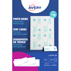 En_avery chevalet 180x60 40 pcs