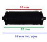Inking roller for Open-Data C6 and S14 labeler