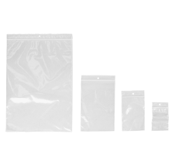 Sachet d’emballage IEZZY grip refermable 100x150mm 50mu 25 pièces