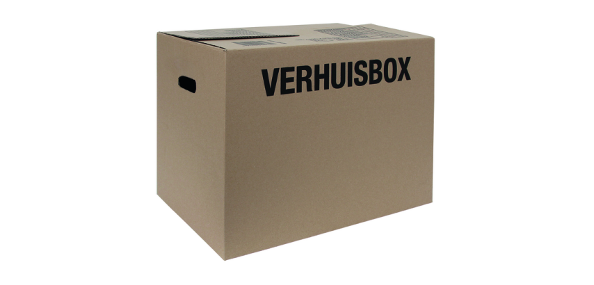 Budget moving box 480x320x360mm brown