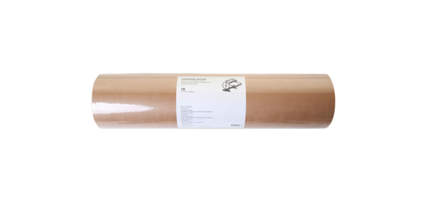 Inpakpapier IEZZY 70gram 70cmx220m kraft bruin