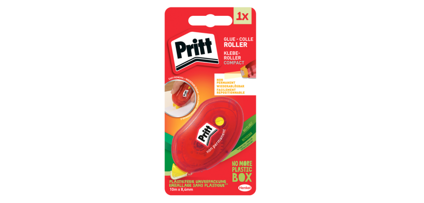 Lijmroller Pritt Compact non permanent 10m op blister
