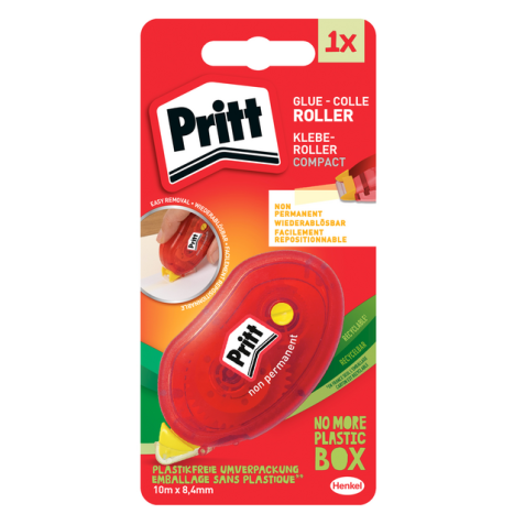 Roller de colle Pritt Compact non-permanent blister