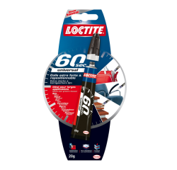 Colle universelle Loctite 60 secondes tube 20g