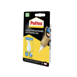 Colle instantanée Pattex Gold Original tube 3g blister