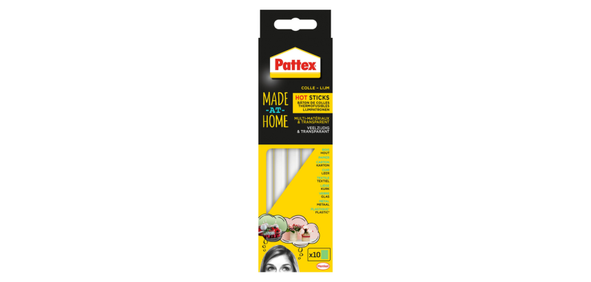 Lijmpatroon tbv lijmpistool Pattex hobby 10 stuks