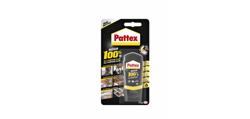 Alleslijm Pattex 100% tube 50 gram op blister