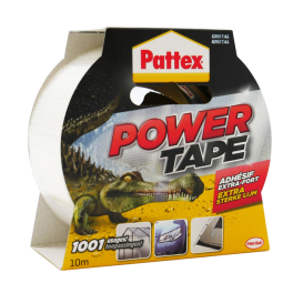 Ruban adhésif Pattex Power Tape 50mmx10m transparent