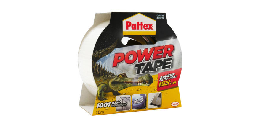 Pattex Power Tape Adhesive Tape 50mmx10m Transparent