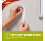 Plastic Command hook for pictures with fixing strip