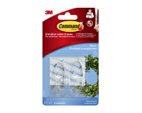 Haak Command middelgroot ovaal incl bevestigingsstrip 2 stuks