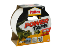 Ruban adhésif Pattex Power Tape 50mmx10m blanc