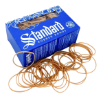 Elastique Standard 22 Rubber Bands 100x1,5mm 100g brun 260 pièces