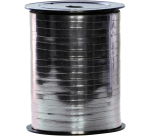 Ruban cadeau Haza 250mx5mm argent métallique