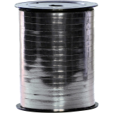 Ruban cadeau Haza 250mx5mm argent métallique