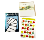 Paperclip greeting card set quick recovery refill 12 cards