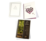 Nachfüllset für Beileidskarten von Paperclip, 12 Karten