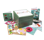 Schachtel mit Grußkarte Paperclip verschiedene Themen 75 Karten - niederländische Version