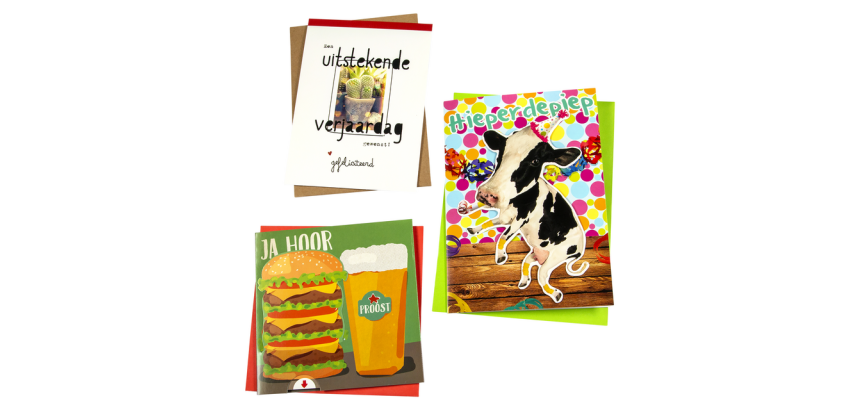 Carte de voeux Paperclip anniversaire Humour 12 cartes